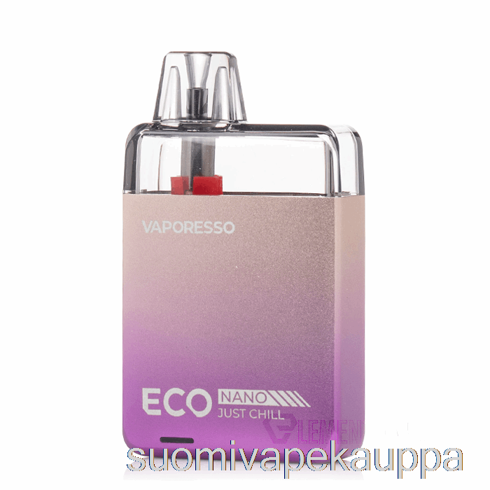Vape Kauppa Vaporesso Eco Nano Pod System Kimalteleva Violetti